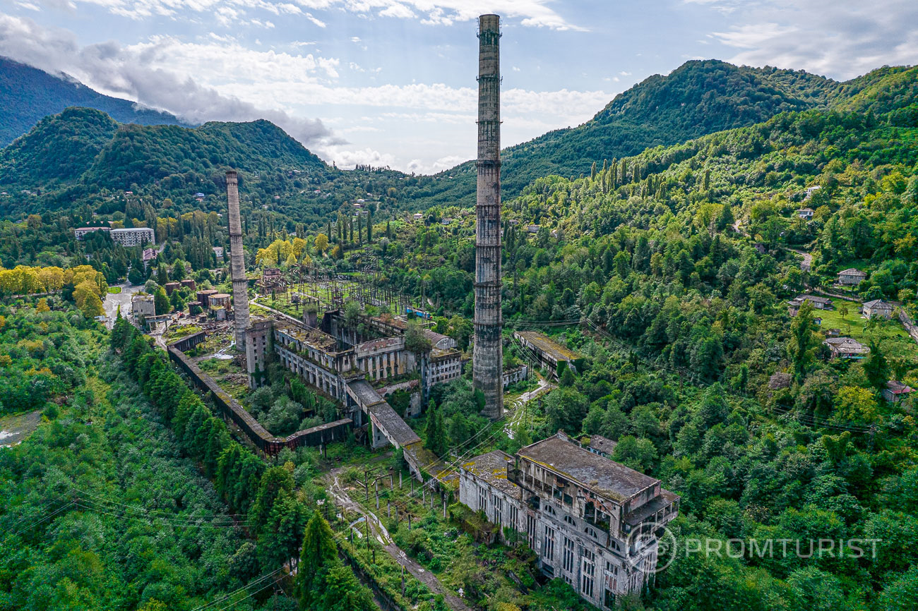 Ткуарчал город призрак фото