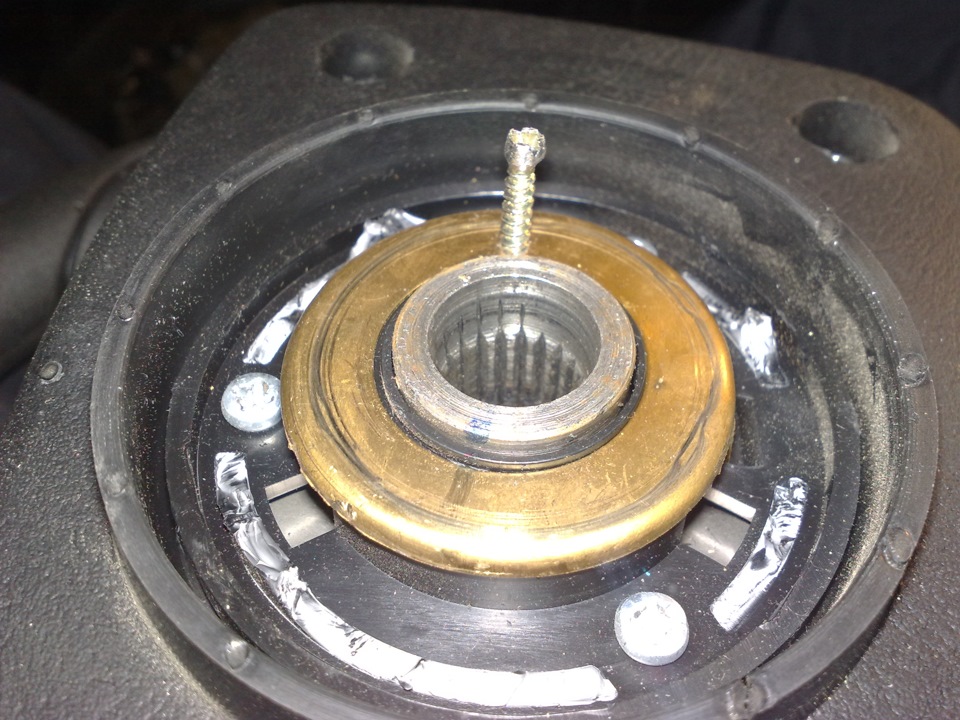 Установка замка зажигания 2110 и подрулевых Шеви-Нива. — Lada 21070, 1 ...