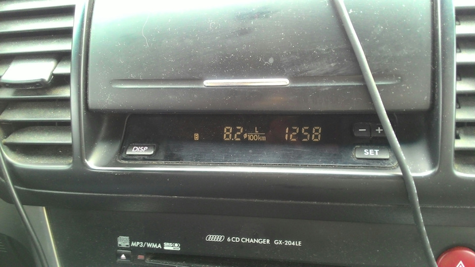 Перегон Сосновка — Пермь порадовал расходом — Subaru Outback (BP), 2,5 ...