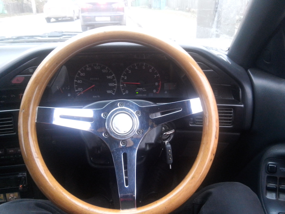 деревянный руль — Toyota Sprinter Trueno (91), 1,6 л, 1990 года ...
