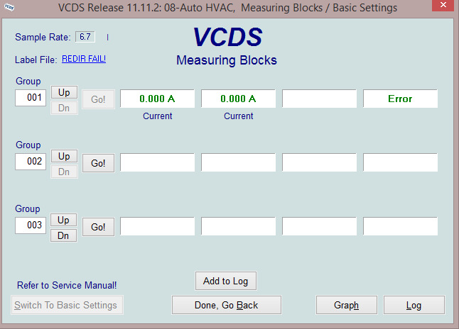 Vcds проверка лямбда зонда