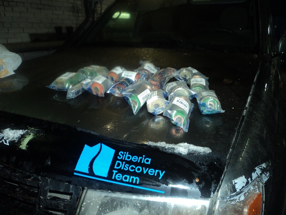 Замена резины в подвеске на изделия от ООО "Полиуретан" — Toyota Land ...