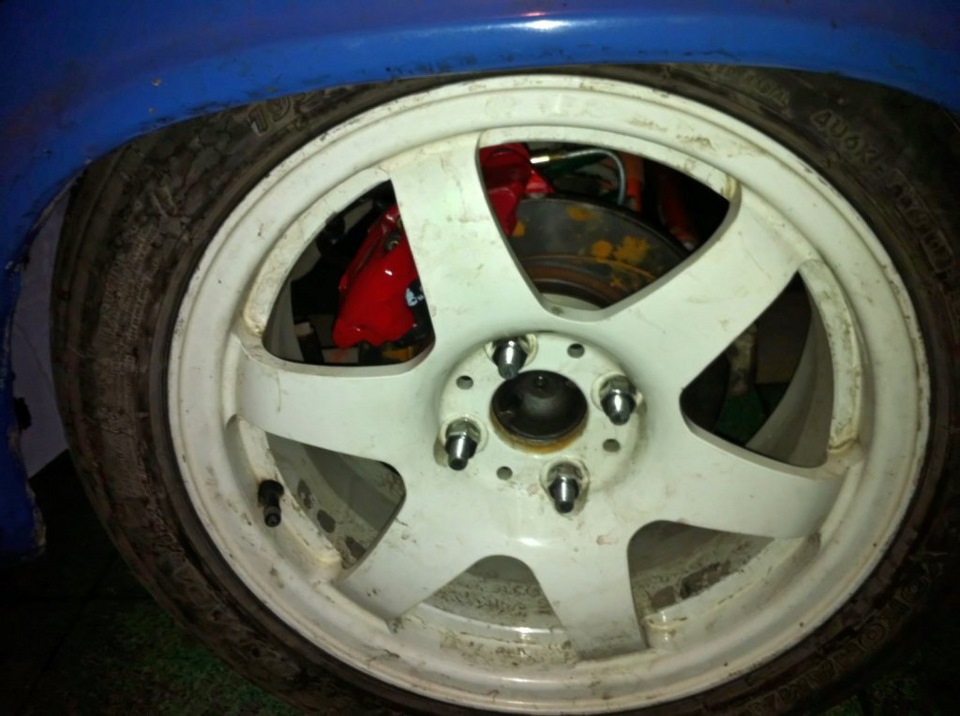 Поменяли диски с всмпо на слик — Lada 21011, 1,9 л, 1989 года ...