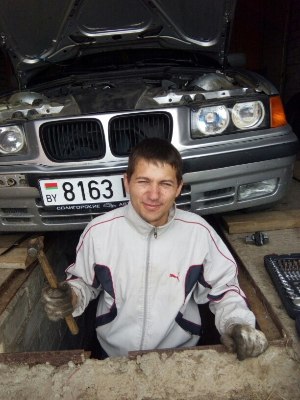 Эластичная муфта рулевого вала — BMW 3 series (E36), 2,8 л, 1995 года ...