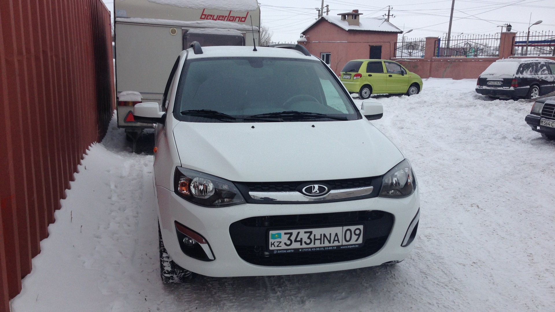 Lada Калина 2 универсал 1.6 бензиновый 2014 | 1,6 98л.с. АКПП на DRIVE2