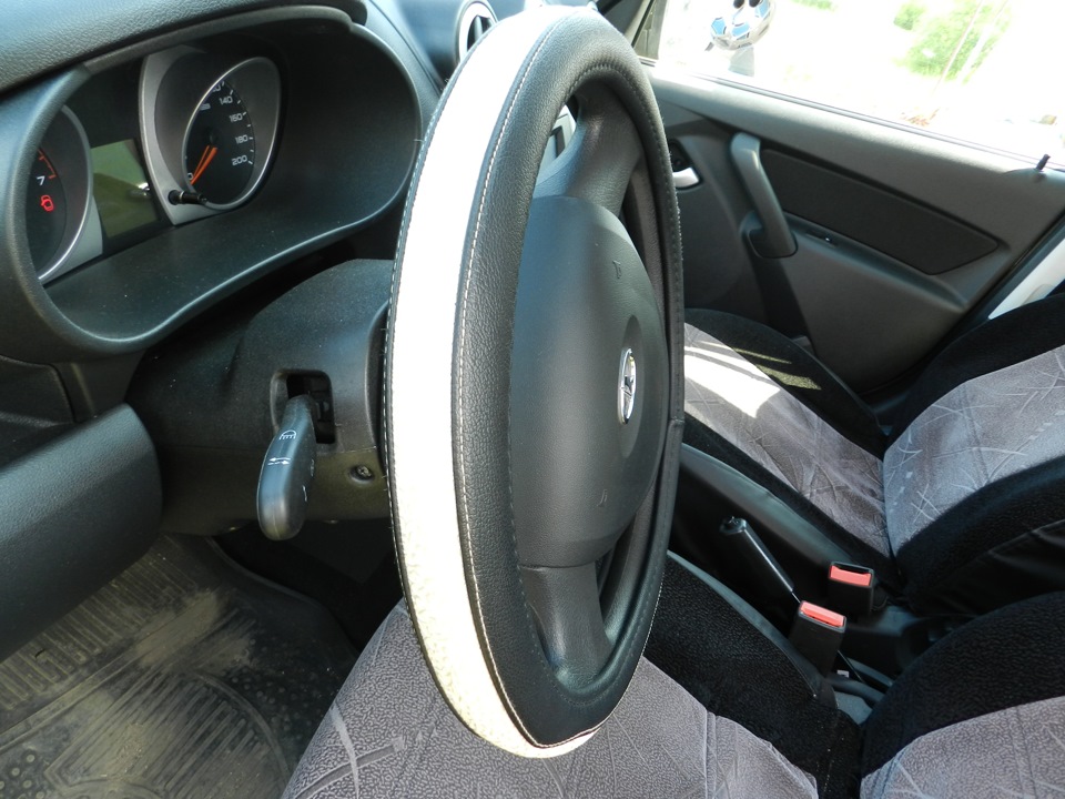 Чехол на руль — Lada Гранта Лифтбек (1G), 1,6 л, 2014 года | аксессуары ...