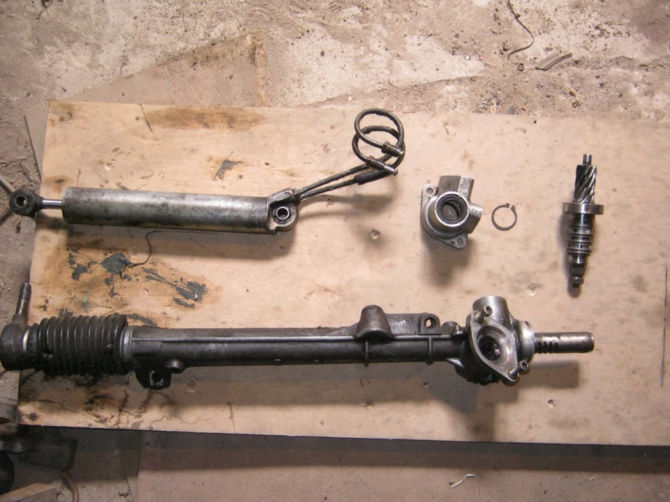 Пример ремонта рулевой рейки Peugeot