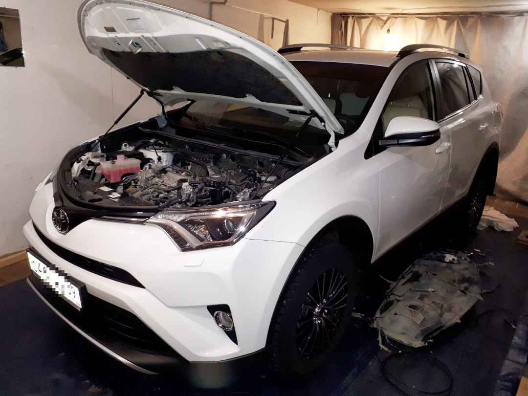 предпусковой подогреватель toyota rav4