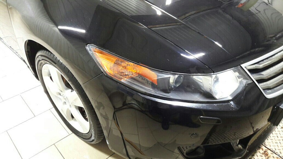 Глубокая полировка Honda Accord и жидкое стекло Kragen7H — DRIVE2