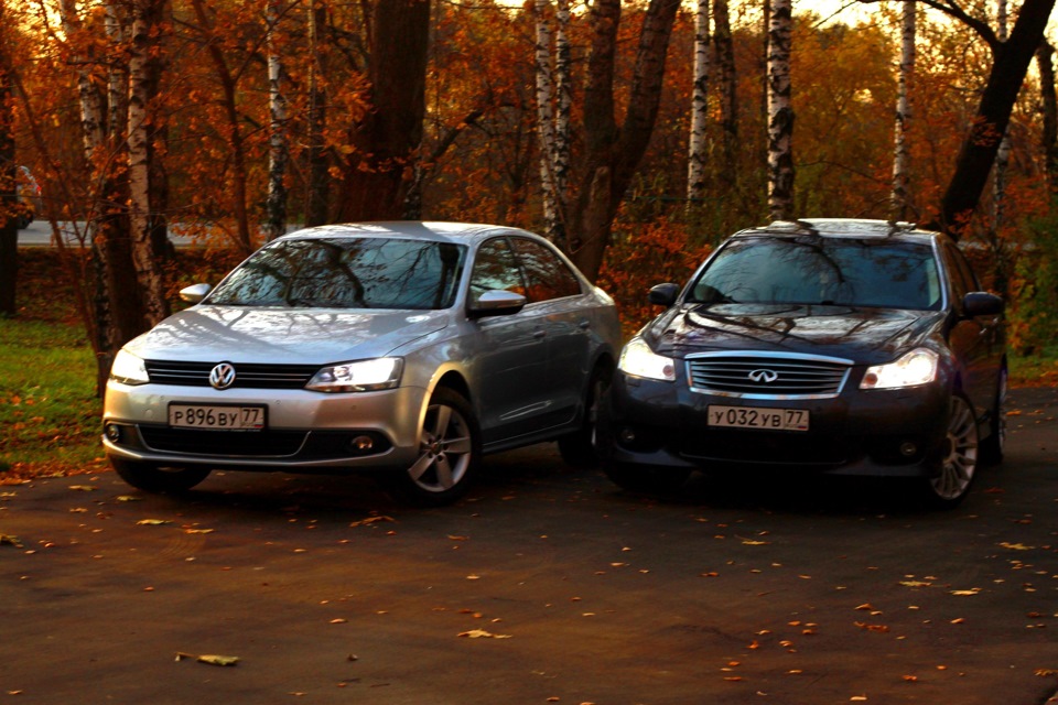 Осенний фотосет — Volkswagen Jetta VI, 1,4 л, 2013 года | просто так ...
