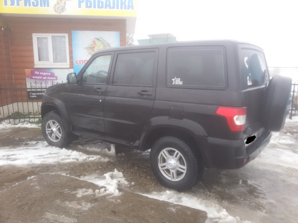Москва-Калужская-Брянская-Курск-деревня — УАЗ Patriot, 2,7 л., 2016 ...