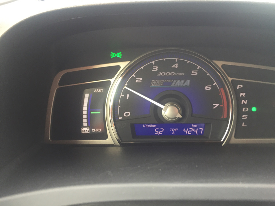 Тема за расход) — Honda Civic Hybrid (2G), 1,3 л, 2006 года ...