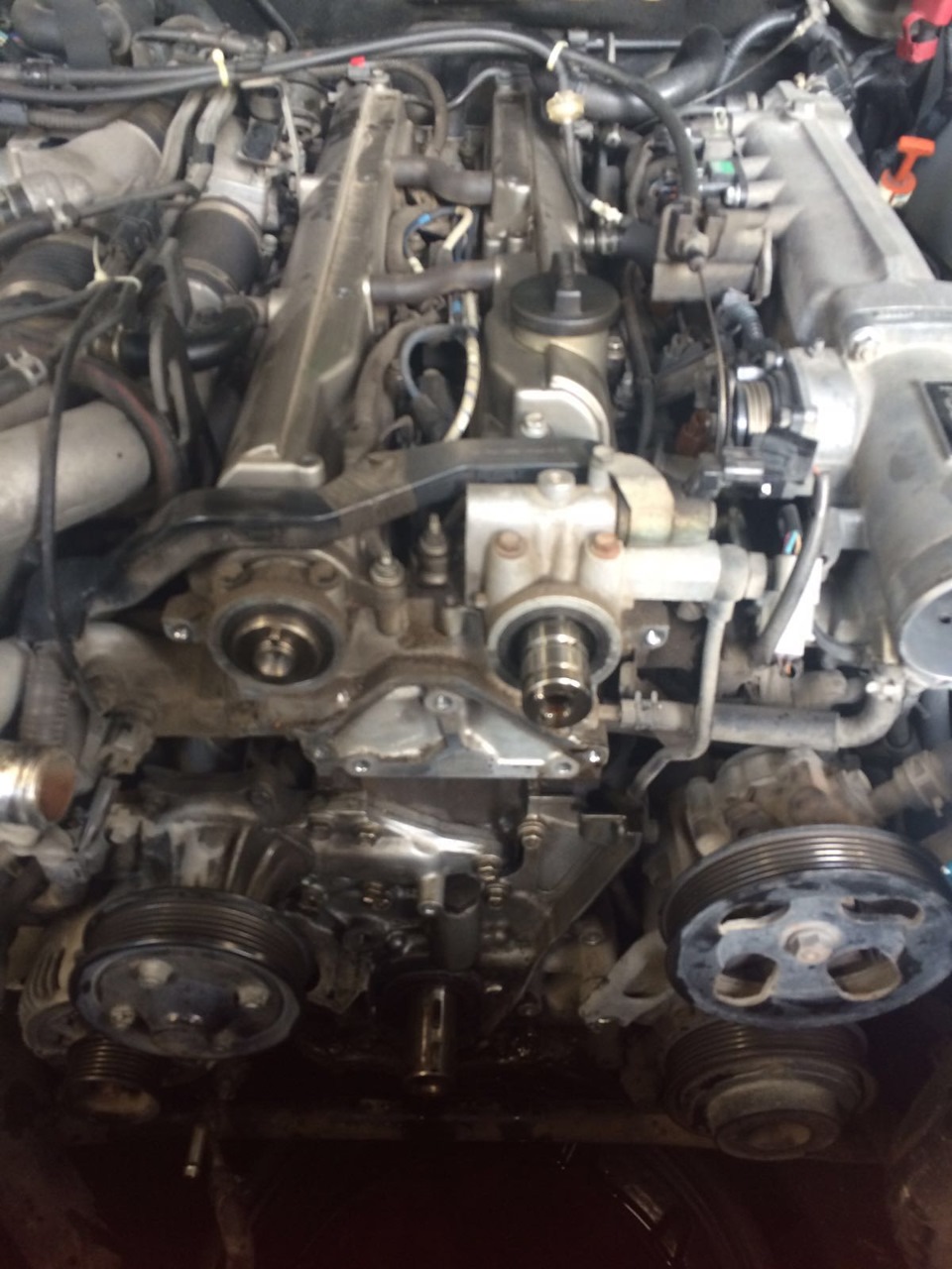 Муфта vvti грм и сальники — Toyota Aristo (II), 3 л, 2000 года | визит ...