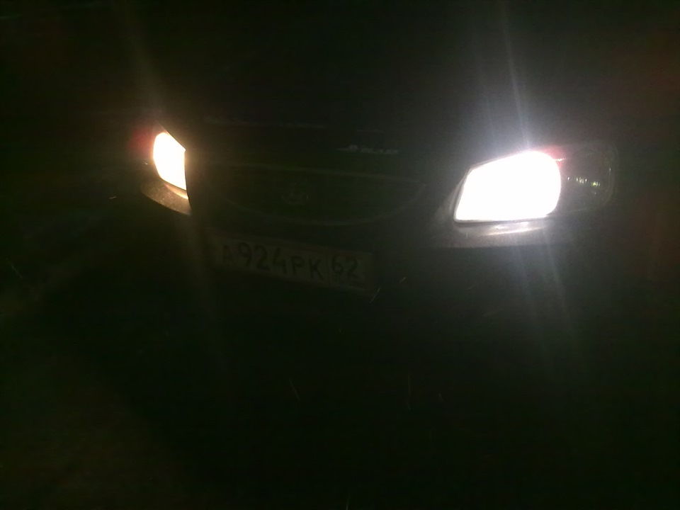 Пришла зима и свет погас. . .) — Hyundai Accent (2G), 1,5 л, 2006 года ...