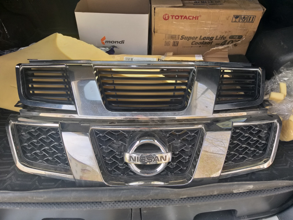 Решетка радиатора Jaos (реплика) — Nissan X-Trail II (t31), 2 л, 2012 ...