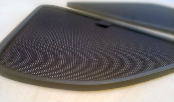 Затемняем зад, или установка каркасных шторок. — Audi 100 (C4), 2,5 л ...