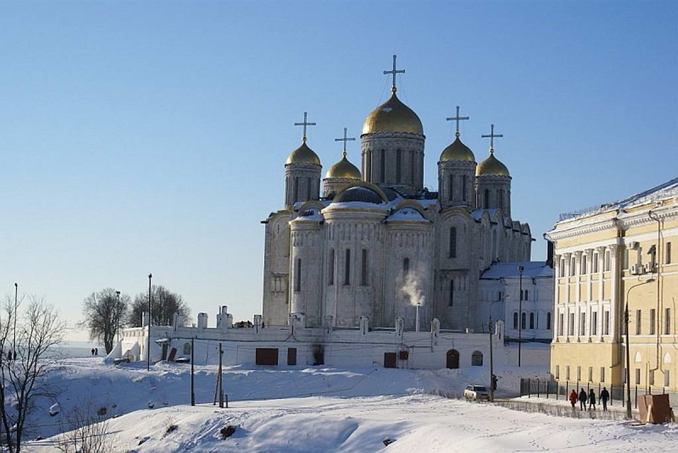 Успенский собор зимой фото