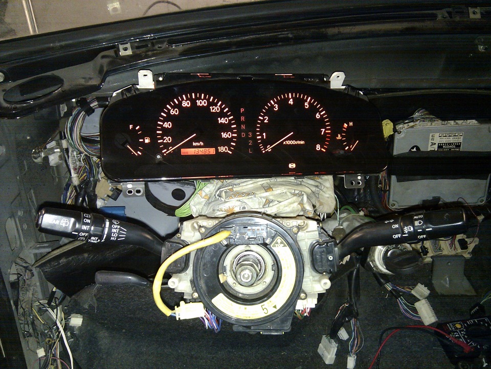 Тоета проводка в волге часть2 — ГАЗ 31105, 2,5 л, 2007 года ...