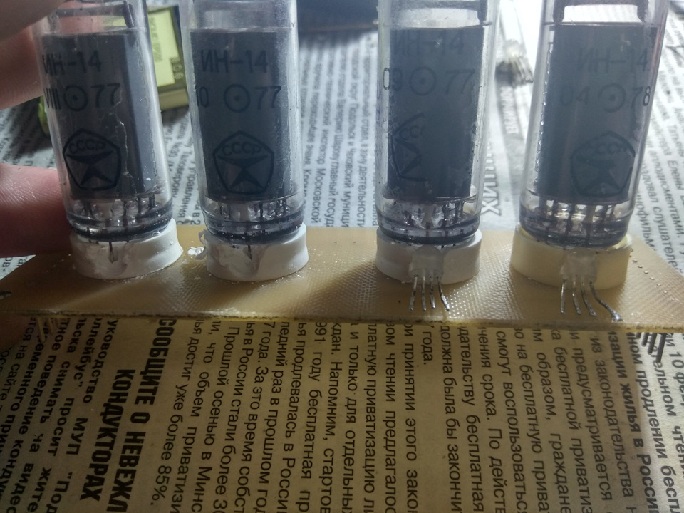 Ламповые часы — термометр — будильник — Сообщество «Электронные Поделки ...