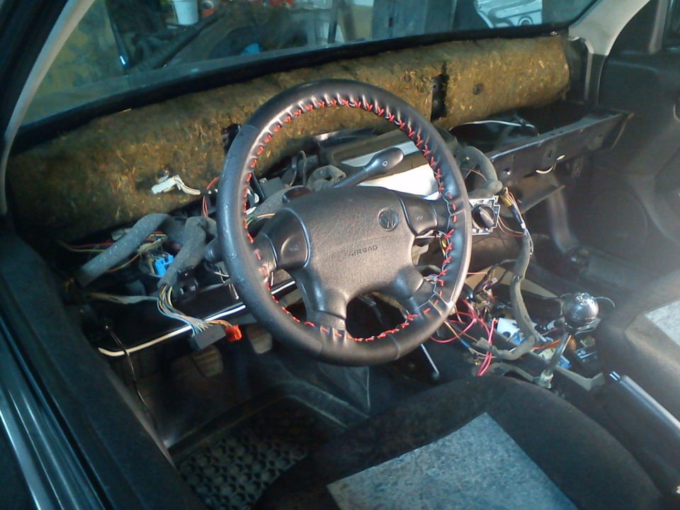 Разбор панели — Volkswagen Golf Mk3, 1 л, 1997 года | своими руками ...