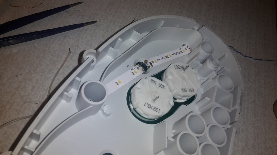 Пересвет приборной панели.#Ваз 21124(европанель) — Lada 21124, 1,8 л ...