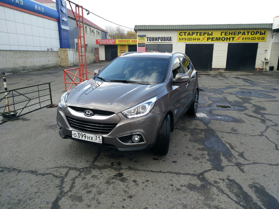 Резина на лето Zeta Azura — Hyundai ix35, 2 л, 2013 года | шины | DRIVE2