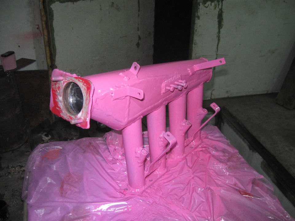 Впускной ресивер вариант 2012. часть 2 — ЗАЗ 968, 1,6 л, 1994 года ...