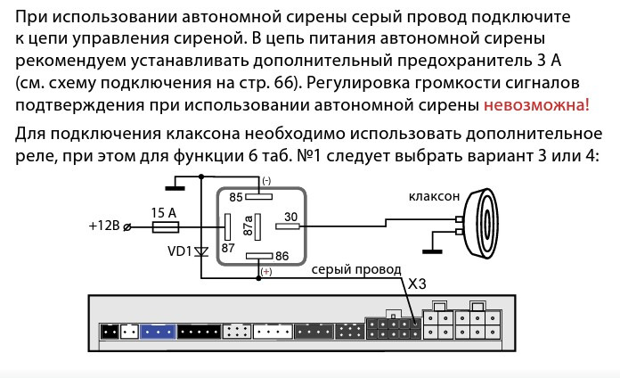 Колокол сигнализации вместо клаксона