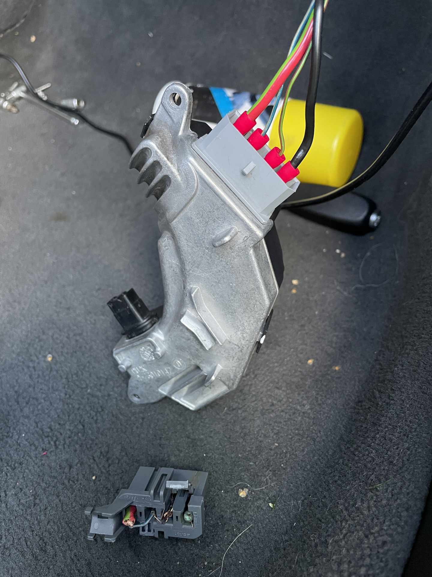 Мотор печки. Не включается/электрика глючит — Saab 9-3 (2G), 2 л, 2008 ...