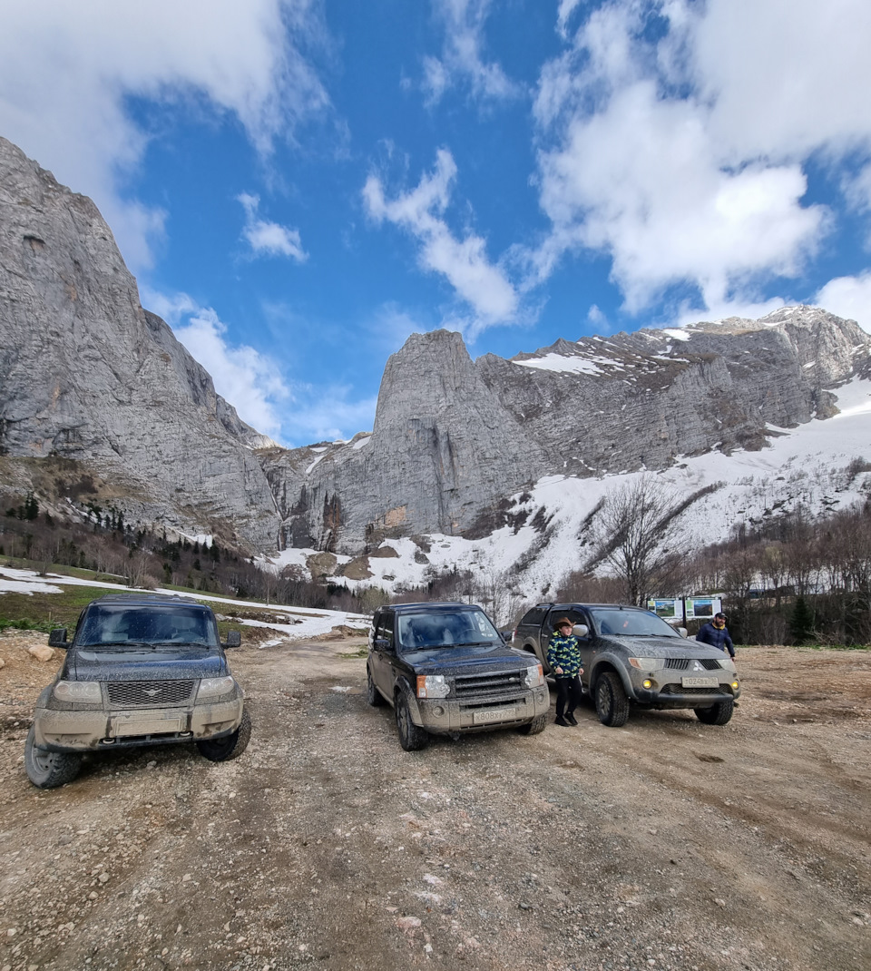 Гуамское ущелье, Мезмай, Гора Фишт, Белые горы в Воронеже — Land Rover  Discovery II, 4 л, 2002 года | путешествие | DRIVE2