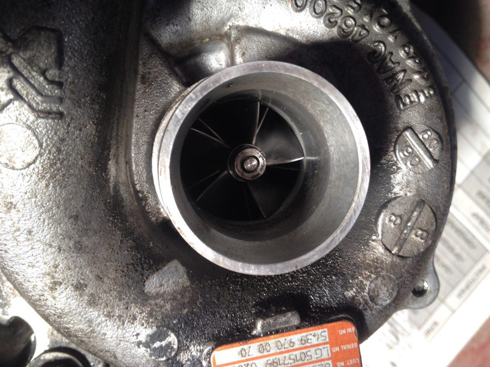 старая турбина — Renault Laguna III