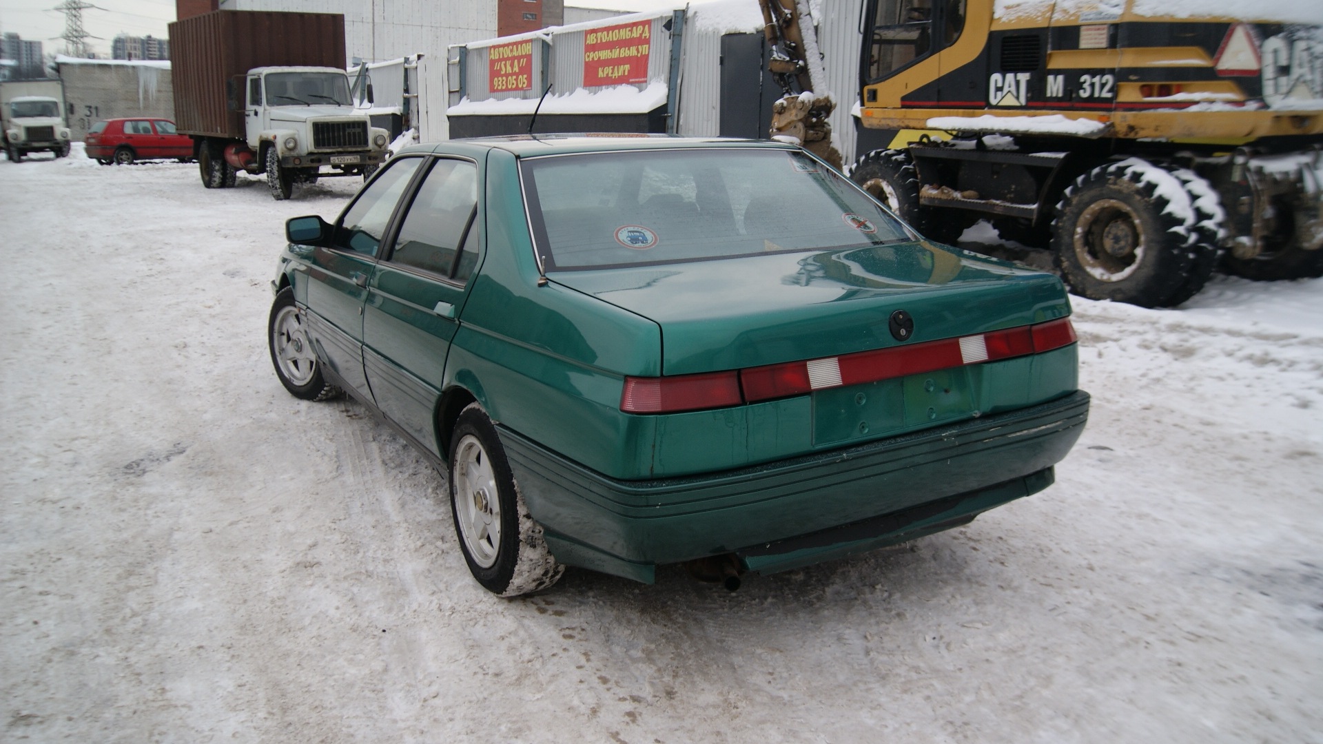 Alfa Romeo 164 2.0 бензиновый 1993 | зелёная змея на DRIVE2