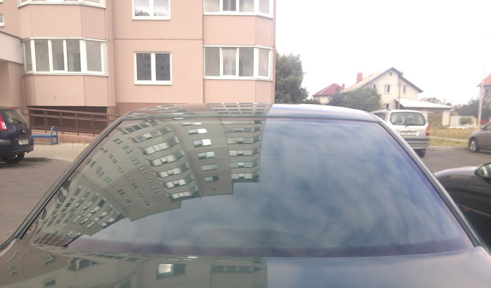 Задняя шторка — Audi A4 (B5), 1,9 л, 1997 года | стайлинг | DRIVE2