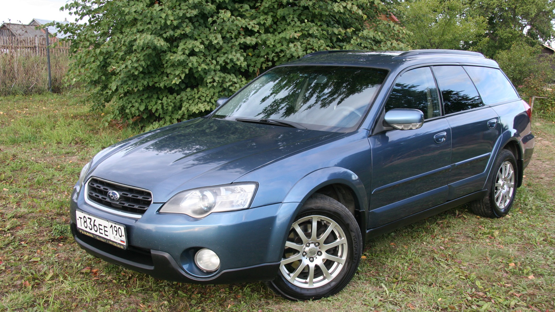 Subaru Outback (BP) 2.5 бензиновый 2005 | Синий металлик 2.5 на DRIVE2