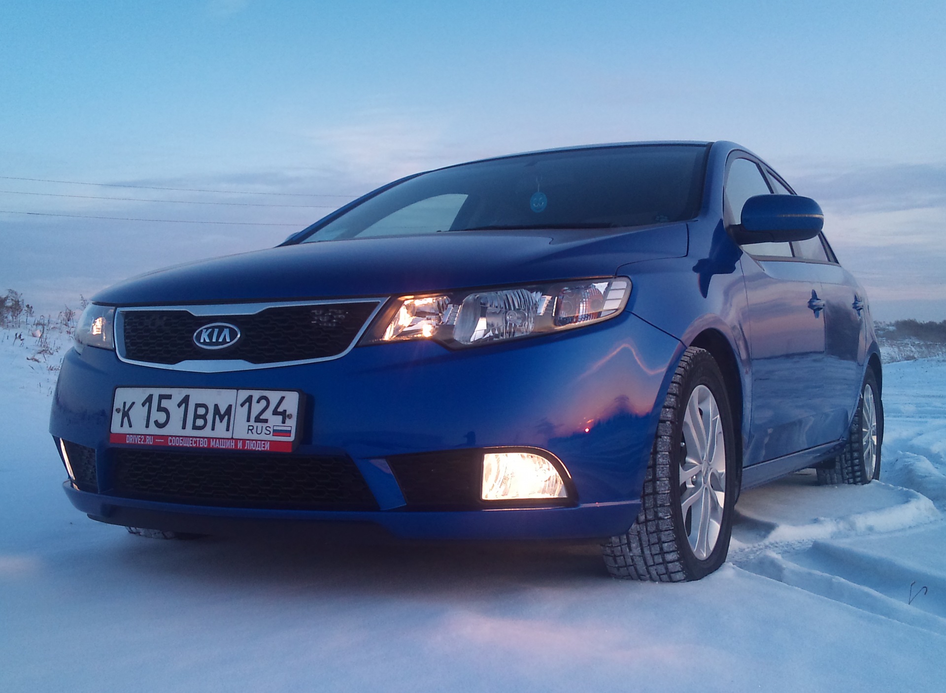 Kia Cerato зима