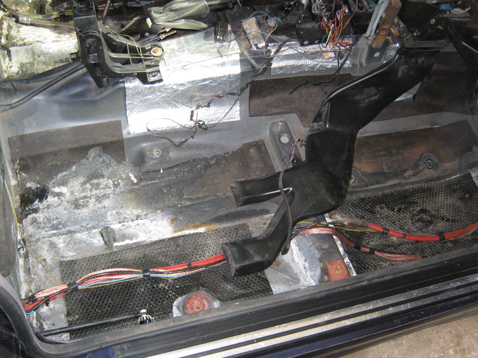 реставрация полов -порогов — BMW 3 series Coupe (E36), 2,5 л, 1995 года ...