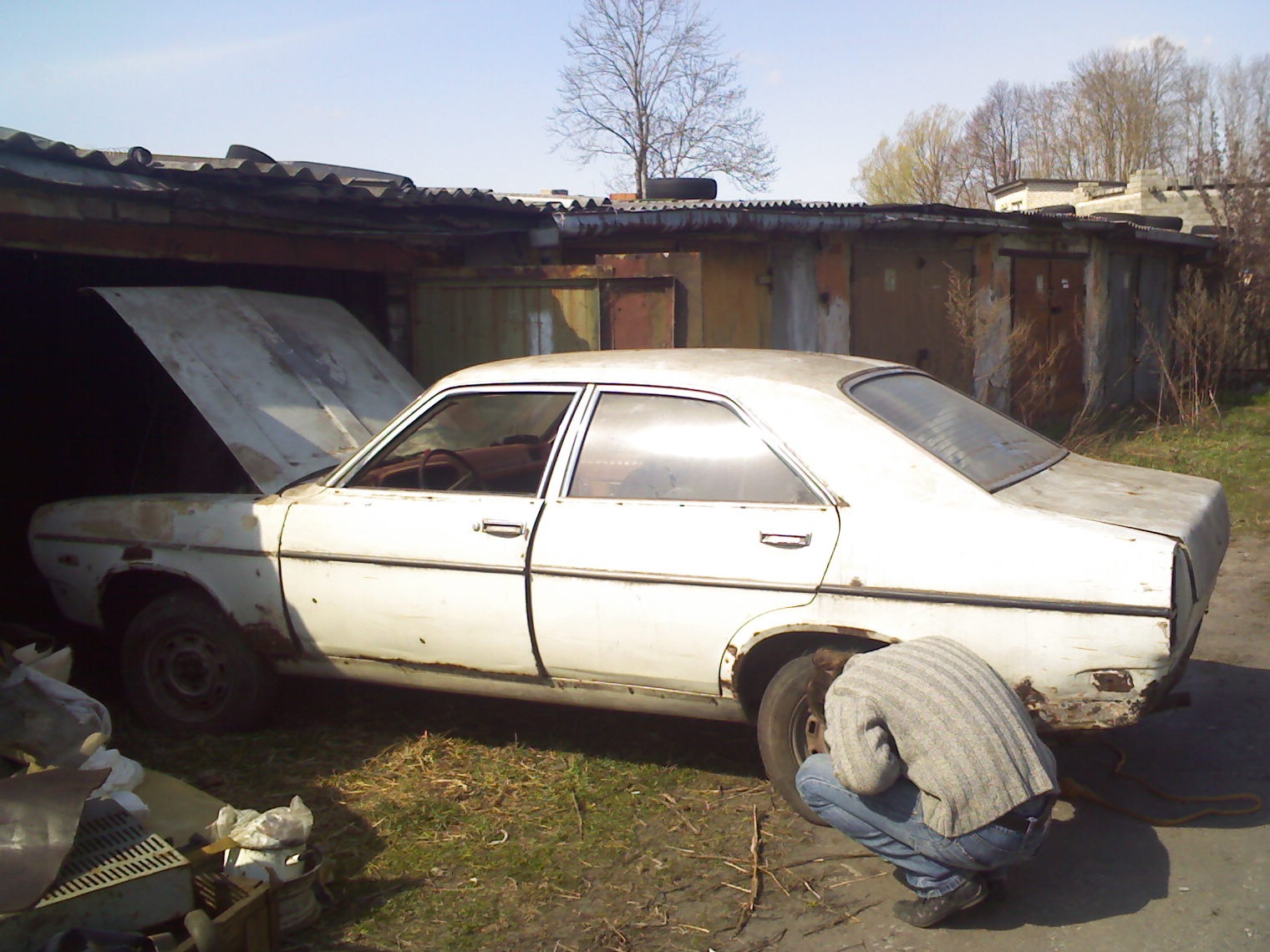 Брат близнец. В стиле MAD MAX. — Chrysler Simca, 2 л, 1978 года | другое |  DRIVE2