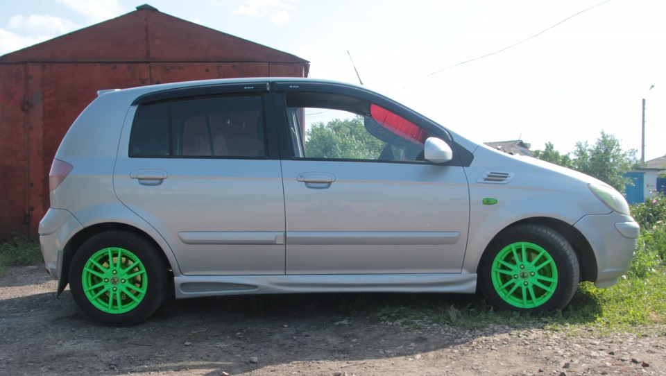 Накладки hyundai getz