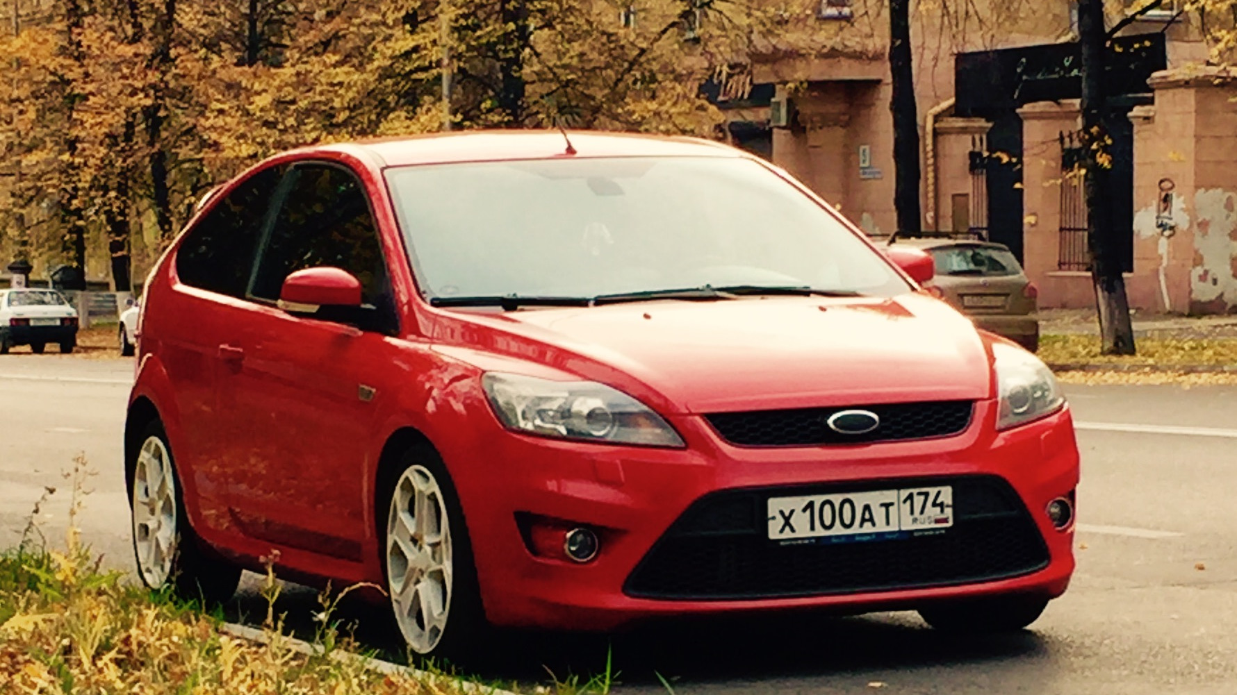 Ford Focus II ST 2.5 бензиновый 2008 | Красная машина на DRIVE2