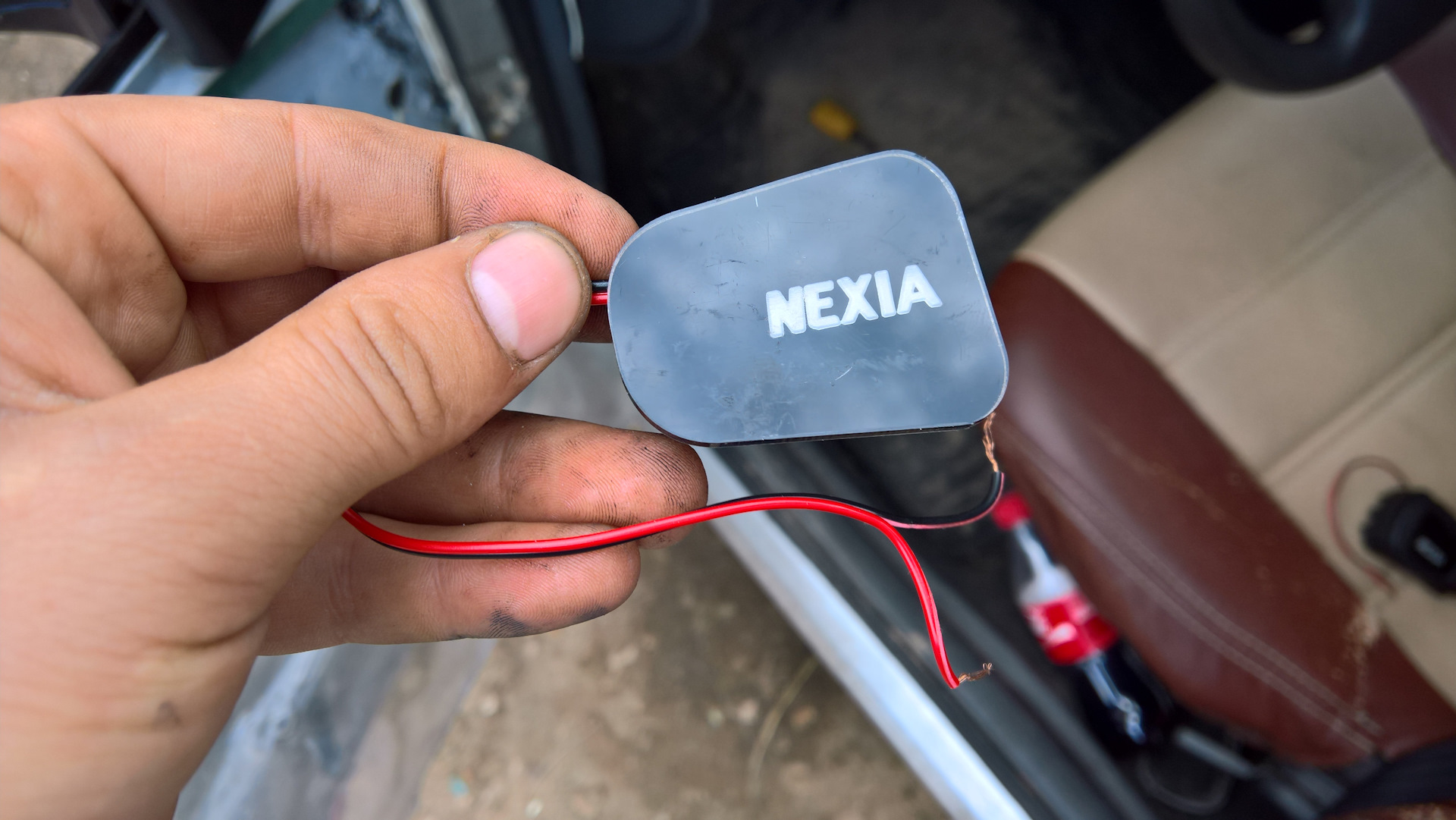 Как снять ручку дэу нексия Подсветка для дверных ручек Daewoo (CHevrolet) Nexia - Daewoo Nexia (N150), 1,5 