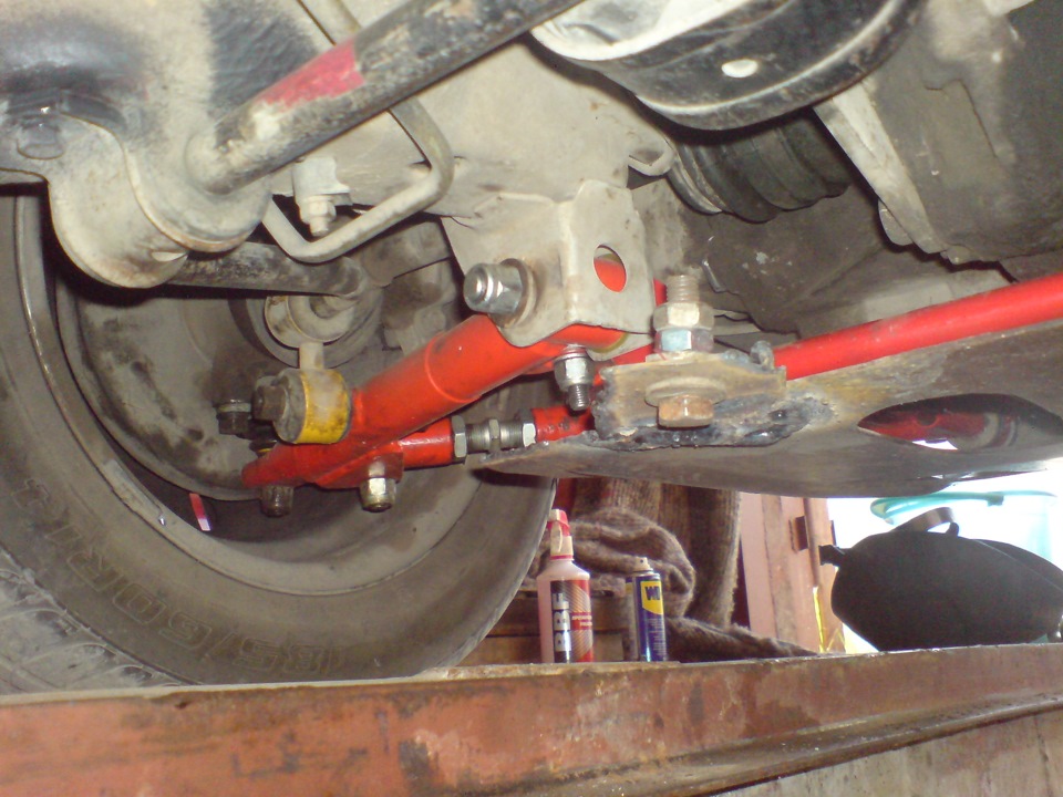 растяжки нива