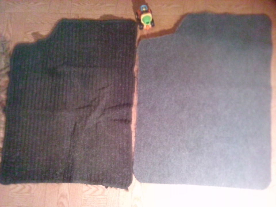 Автоковрик для Астрочки своими руками! — Opel Astra H, 1,6 л, 2008 года ...