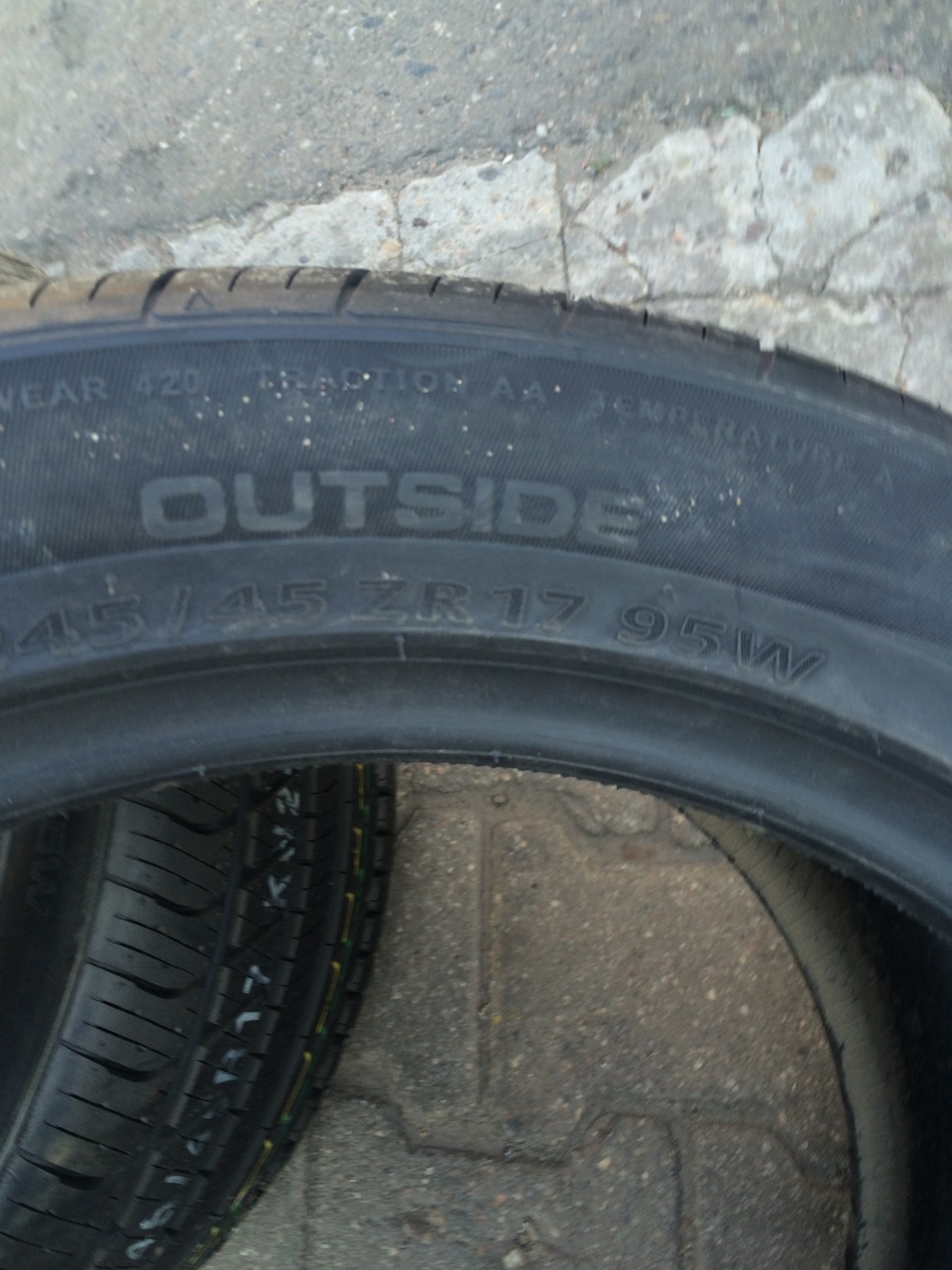 Заменил резину, узнал, что есть дикий минус разношироких колес. — BMW 5 ...