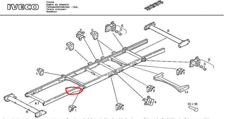 Передняя подвеска ивеко дейли 50с15 схема