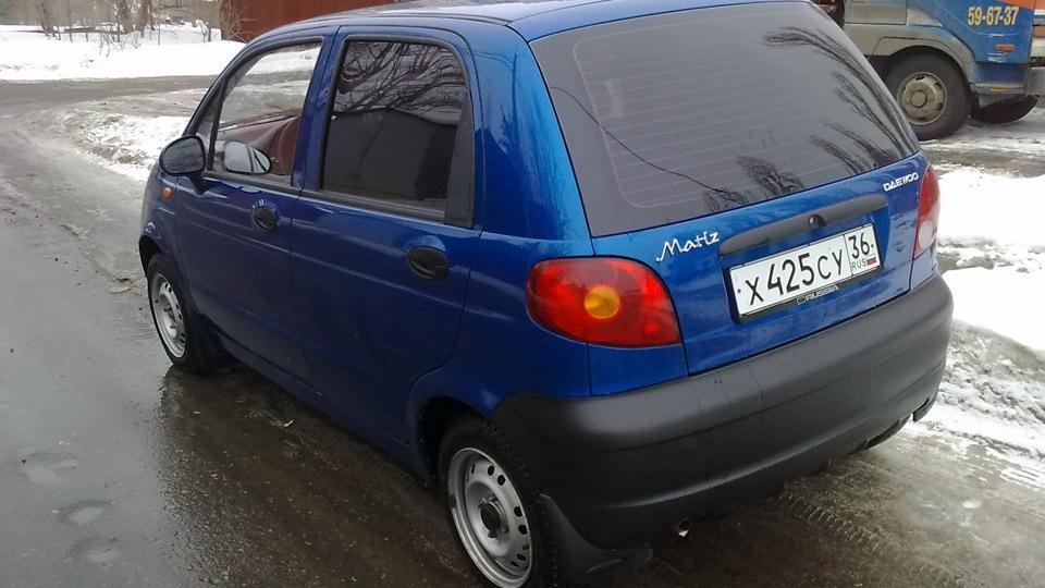 Daewoo Matiz темно синий