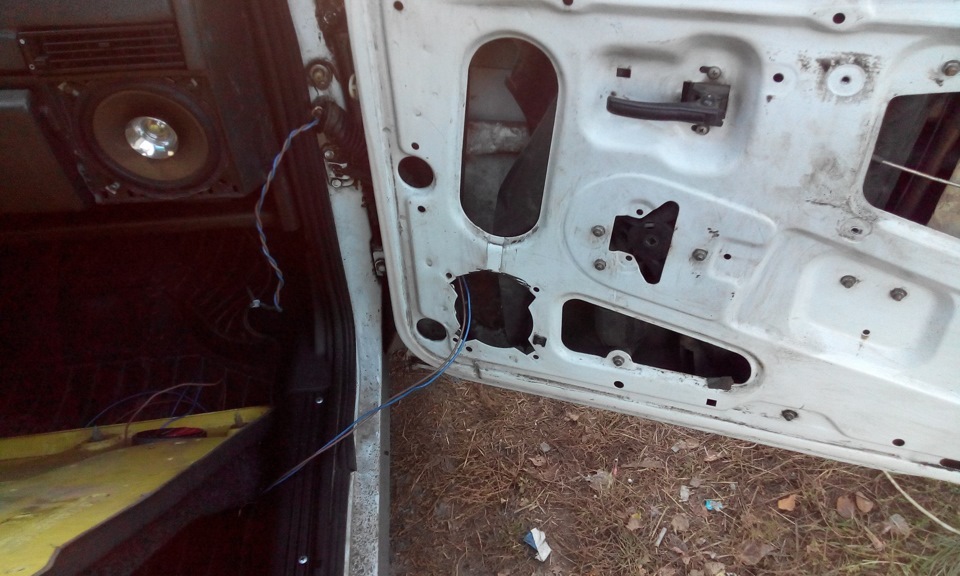 фронт — Lada 21099, 1,5 л, 1997 года | автозвук | DRIVE2