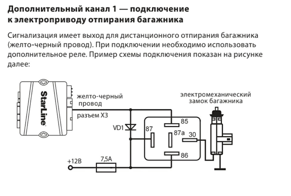 Сигнализация открывает только водительскую дверь