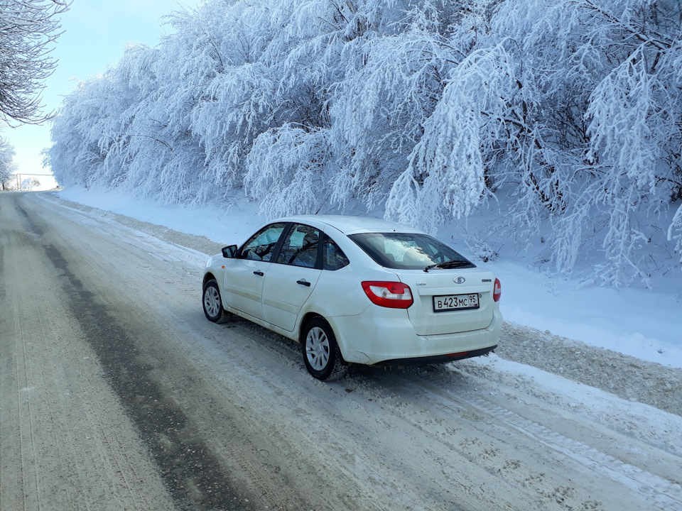 Как выглядит наша погода — Lada Гранта лифтбек, 1,6 л, 2016 года ...