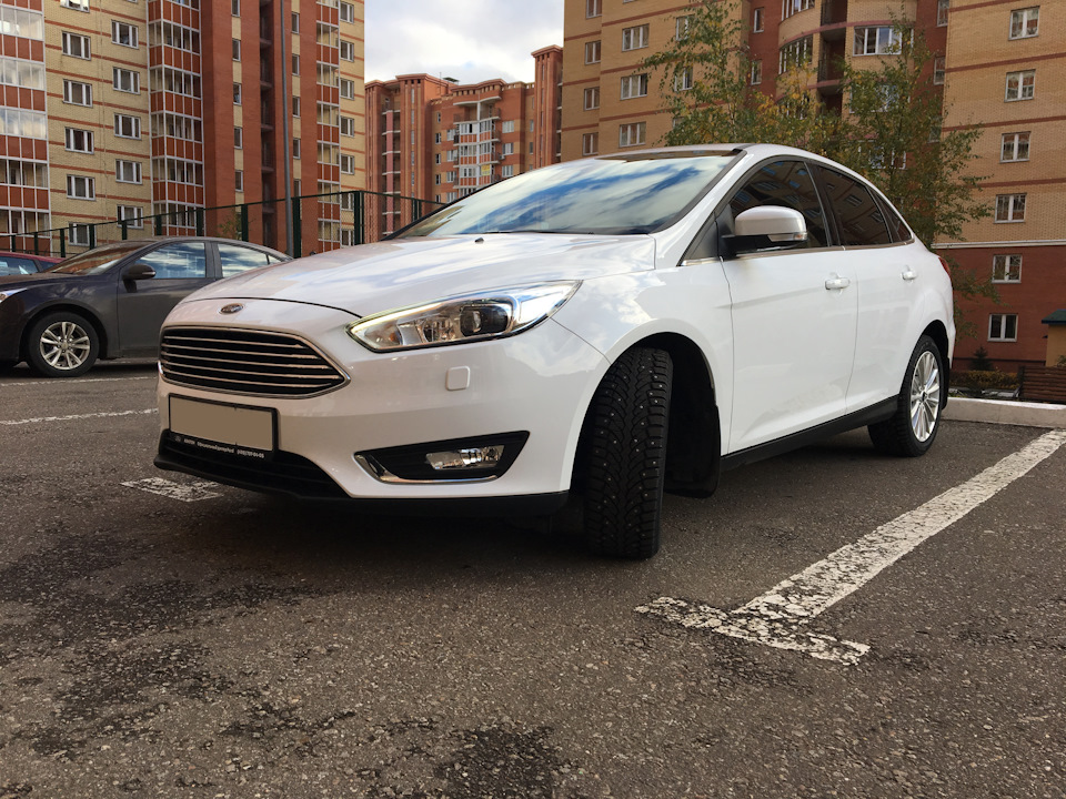 Зима близко. (зимняя резина) — Ford Focus Sedan III, 1,5 л, 2017 года ...