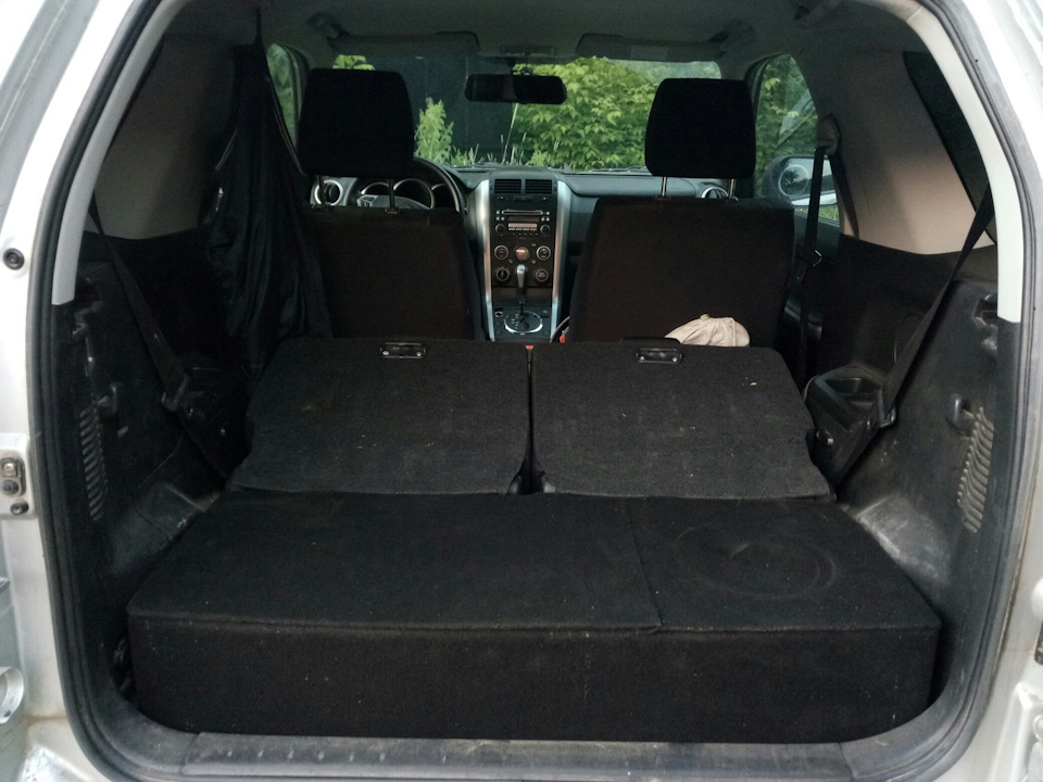 Сундук в багажник с ГБО - Suzuki Grand Vitara (2G), 2 л, 2006 года своими руками